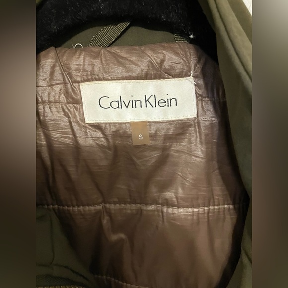 Calvin Klein Mixed Material Coat - Picture 3 of 9